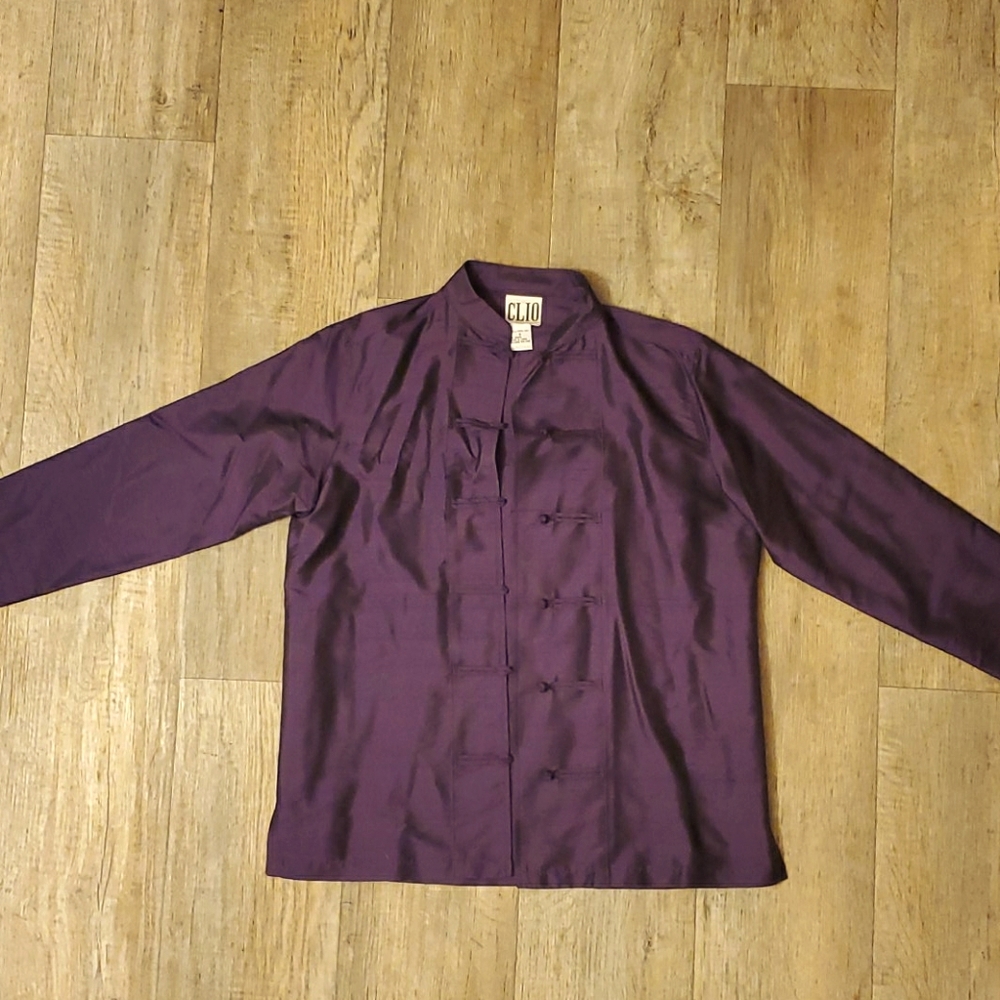 Vintage Clio silk top